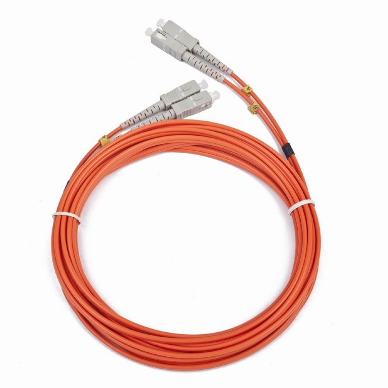 CABLU FIBRA OPTICA duplex multimode,  1m, conectori SC-SC, bulk, 