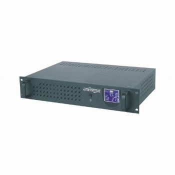 UPS GEMBIRD Line Int. cu sin. simulata, cu management, Rack 3U, LCD, 1500VA/900W, AVR, 4x IEC, baterie 2x 12V/8Ah, incarcare pana la 12h, USB, 2x RJ11, 