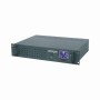 UPS GEMBIRD Line Int. cu sin. simulata, cu management, Rack 3U, LCD, 1500VA/900W, AVR, 4x IEC, baterie 2x 12V/8Ah, incarcare pana la 12h, USB, 2x RJ11, 