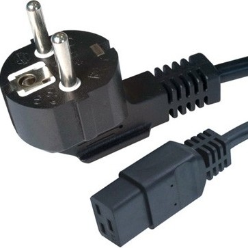 CABLU alimentare GEMBIRD 1.8m, intrare Shucko, iesire C19, 16A, bulk, black, 