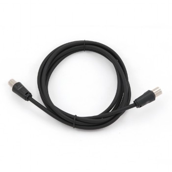 PATCH CORD  COAXIAL GEMBIRD, RG59,  1.8m, male to female, negru 