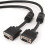 CABLU video GEMBIRD, VGA (T) la VGA (T), 15m, premium, dublu ecranat, negru, 