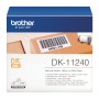 Banda Continua Hartie  Original Brother Black on White, DK11240, pentru P-TOUCH QL-1100|QL-1110N|QL-1050|QL-1060N|QL-570, 500, incl.TV 0 RON, 