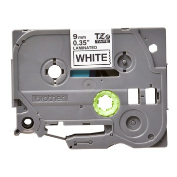 Banda Laminata Original Brother Black on White, TZE221, pentru H105WB|P-TOUCH PT-E110VP|D400|D450|E300VP|E550WVP|H110|H500|P700|P750W|PT-D210|PT-D210VP, 9mm x 8m, incl.TV 0 RON, 