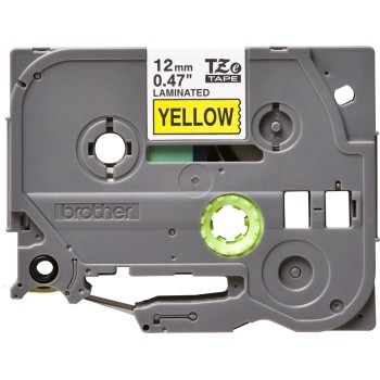 Banda Laminata Original Brother Black on Yellow, TZE631, pentru H105WB|P-TOUCH PT-E110VP|D400|D450|D600VP|E300VP|H110, 12mm x 8m, incl.TV 0 RON, 