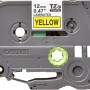 Banda Laminata Original Brother Black on Yellow, TZE631, pentru H105WB|P-TOUCH PT-E110VP|D400|D450|D600VP|E300VP|H110, 12mm x 8m, incl.TV 0 RON, 