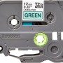 Banda Laminata Original Brother Black on Green, TZE731, pentru H105WB|P-TOUCH PT-E110VP|D400|D450|D600VP|E300VP|H110|P750W|PT-D210|PT-D210VP, 12mm x 8m, incl.TV 0 RON, 
