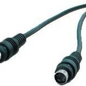 CABLU video GEMBIRD, S-Video (T) la S-Video (T), 1.5m, negru, 