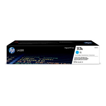 Toner Original HP Cyan, nr.117A, pentru Color LaserJet 150|MFP 178|179, 700, (timbru verde 1.2 lei) , 
