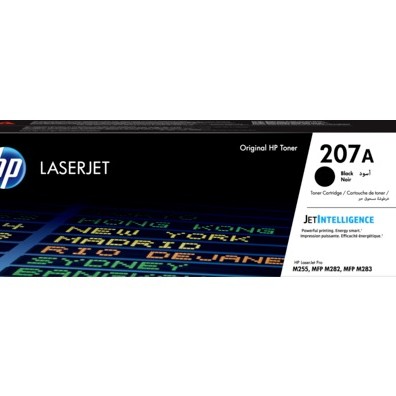 Toner Original HP Black, nr.207A, pentru Color LaserJet Pro M255|M282|M283, 1.35K, (timbru verde 1.2 lei) , 