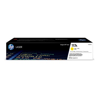 Toner Original HP Yellow, nr.117A, pentru Color LaserJet 150|MFP 178|179, 700, (timbru verde 1.2 lei) , 