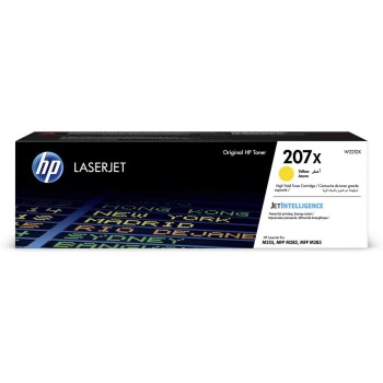 Toner Original HP Yellow, nr.207X, pentru Color LaserJet Pro M255|M282|M283, 2.45K, (timbru verde 1.2 lei) , 