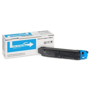 Toner Original Kyocera Cyan, TK-5140C, pentru ECOSYS P6130|M6x30, 5K, (timbru verde 1.2 lei) , 