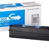 Toner Original Kyocera Cyan, TK-865C, pentru TASKalfa 250CI|300CI, 12K, (timbru verde 1.2 lei) , 