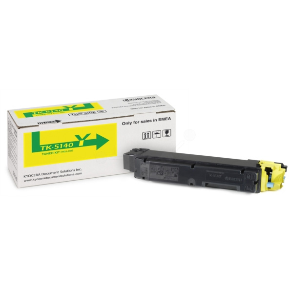 Toner Original Kyocera Yellow, TK-5140Y, pentru ECOSYS P6130|M6x30, 5K, (timbru verde 1.2 lei) , 