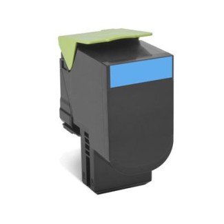 Toner Original Lexmark Cyan, 70C2HCE, pentru CS310|CS410|CS510, 3k, (timbru verde 1.2 lei) , 