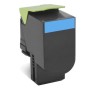 Toner Original Lexmark Cyan, 70C2HCE, pentru CS310|CS410|CS510, 3k, (timbru verde 1.2 lei) , 