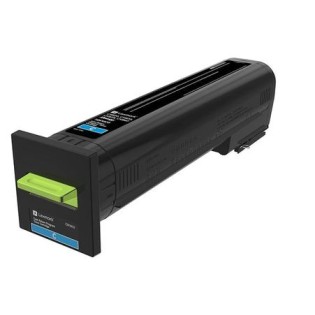 Toner Original Lexmark Cyan, 72K20C0, pentru CS820|CX820|CX825|CX860, 34K, (timbru verde 1.2 lei) , 