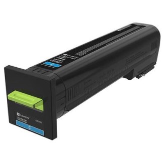Toner Original Lexmark Cyan, 82K2HCE, pentru CS820|CX820|CX825|CX860, 17K, (timbru verde 1.2 lei) , 