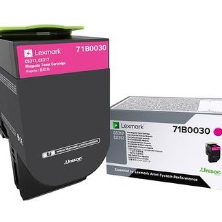 Toner Original Lexmark Magenta, 71B0030, pentru CX317|CS317|CX417|CS417|CS517|CX517, 2.3K, (timbru verde 1.2 lei) , 