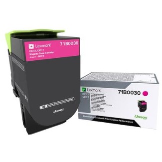 Toner Original Lexmark Magenta, 71B0030, pentru CX317|CS317|CX417|CS417|CS517|CX517, 2.3K, (timbru verde 1.2 lei) , 