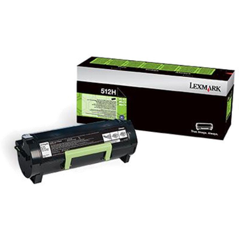 Toner Original Lexmark Black, nr.512H, pentru MS312|MS415, 20K, (timbru verde 1.2 lei) , 