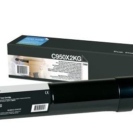 Toner Original Lexmark Black, C950X2KG, pentru C950, 38K, (timbru verde 1.2 lei) , 