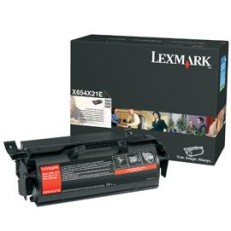 Toner Original Lexmark Black, X654X31E, pentru X654|X656|X658, 36K, (timbru verde 1.2 lei) , 