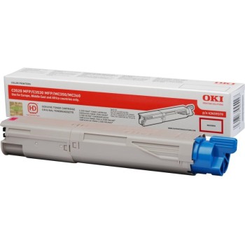 Toner Original OKI Magenta, 43459370, pentru MC350|MC360|C3520MFP|C3530MFP, 2.5K,