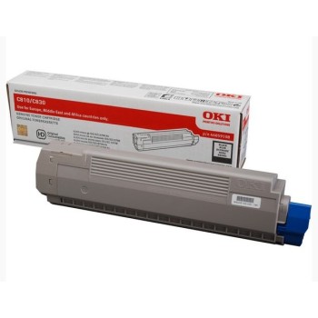 Toner Original OKI Black, 44059108, pentru C810|C830, 8K,