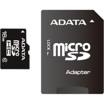 CARD MicroSD ADATA,  16 GB, MicroSDHC, clasa 10, standard UHS-I U1, 