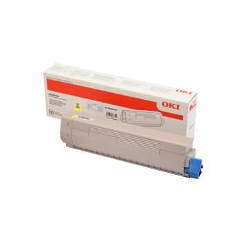 Toner Original OKI Yellow, 46443101, pentru C833|C843, 10K,