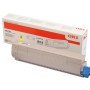 Toner Original OKI Yellow, 46443101, pentru C833|C843, 10K,