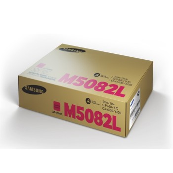 Toner Original Samsung Magenta, M5082L, pentru CLP-620|CLP-670, 4K, (timbru verde 1.2 lei) , 