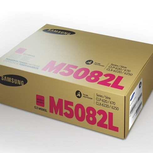 Toner Original Samsung Magenta, M5082L, pentru CLP-620|CLP-670, 4K, (timbru verde 1.2 lei) , 