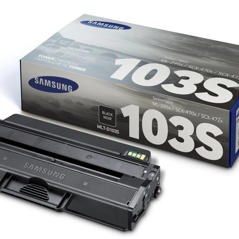 Toner Original Samsung Black, D103S, pentru ML-2950|2955|SCX-4705|4727|4728|4729 , 1.5K, (timbru verde 1.2 lei) , 