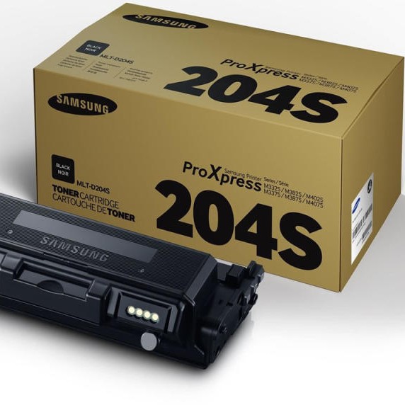 Toner Original Samsung Black, D204S, pentru M3325|M3375|M3825|M3875|M4025|M4075, 3K, (timbru verde 1.2 lei) , 