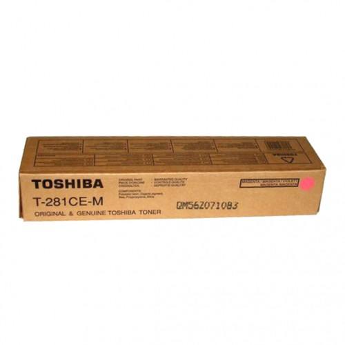 Toner Original Toshiba Magenta, T-281CEM, pentru E-Studio 281|451, 8K, (timbru verde 1.2 lei) , 