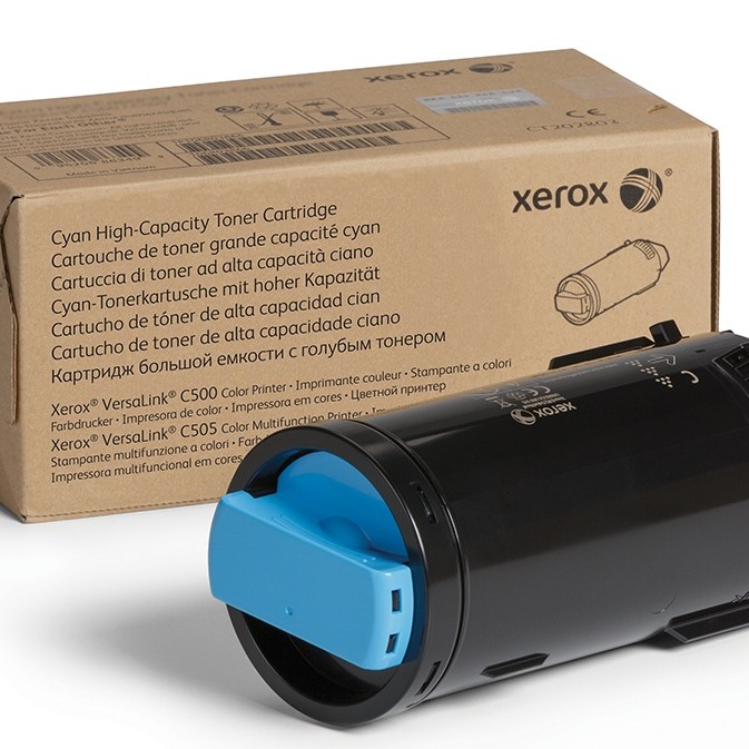 Toner Original Xerox Cyan, 106R03881, pentru Versalink C500|C505, 5.2K, (timbru verde 1.2 lei) , 