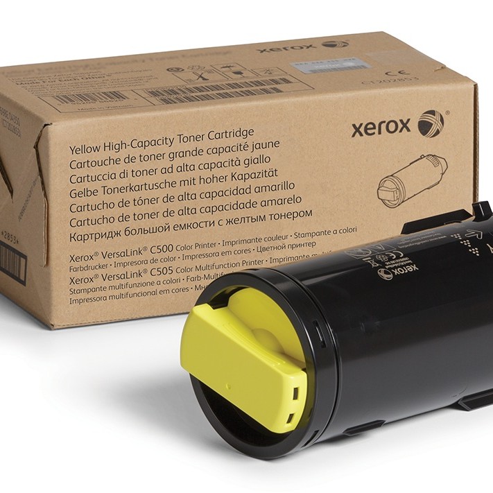 Toner Original Xerox Yellow, 106R03883, pentru Versalink C500|C505, 5.2K, (timbru verde 1.2 lei) , 
