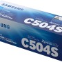 Toner Original Samsung Cyan, C504S, pentru CLP-415NW|CLX-4195FN|CLX-4195FW|CLX-4195N|SL-C1810W, 1.8K, (timbru verde 1.2 lei) , 