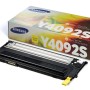 Toner Original Samsung Yellow, Y4092S, pentru CLP-310|CLP-310N|CLP-315|CLP-315W|CLX-3170FN|CLX-3175|CLX-3175FN|CLX-3175FW|CLX-3175N, 1K, (timbru verde 1.2 lei) , 