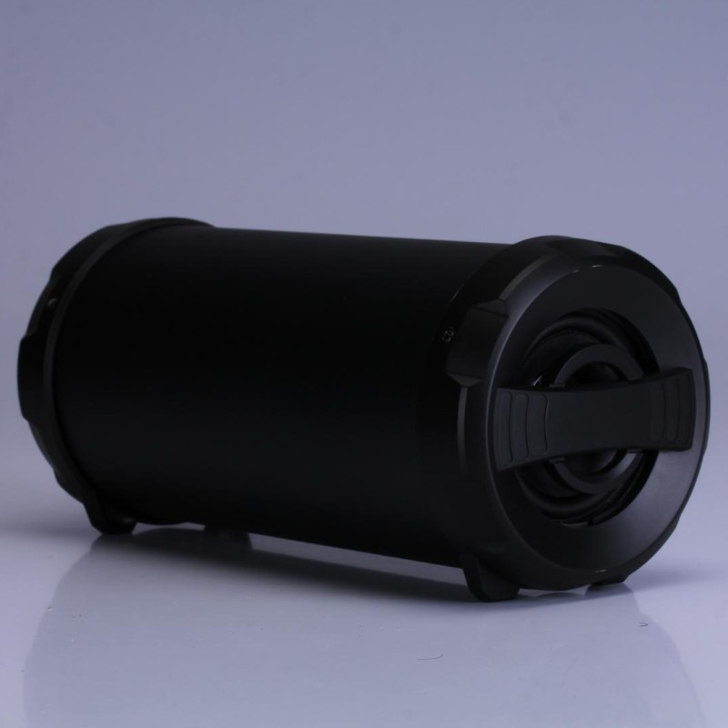 BOXE portabile AKAI, compact 1.0, RMS 5 W, Acumulator 1000mAh Li-ion., conector Bluetooth, alimentare microUSB, Jack 3.5mm, USB, negru, 