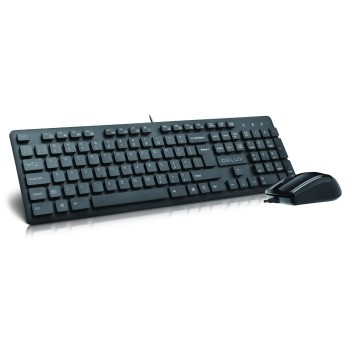 Kit TASTATURA si Mouse DELUX, 