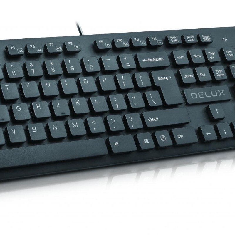 Kit TASTATURA si Mouse DELUX, 