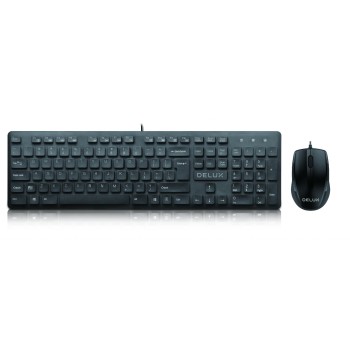 Kit TASTATURA si Mouse DELUX, 