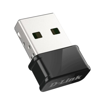ADAPTOR RETEA D-LINK AC1300 NANO, extern wireless 2.4 GHz | 5 GHz, USB 2.0, port, 1300 Mbps, antena interna x 1, 