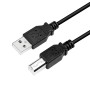 CABLU USB LOGILINK pt. imprimanta, USB 2.0 (T) la USB 2.0 Type-B (T), 3m, black, 