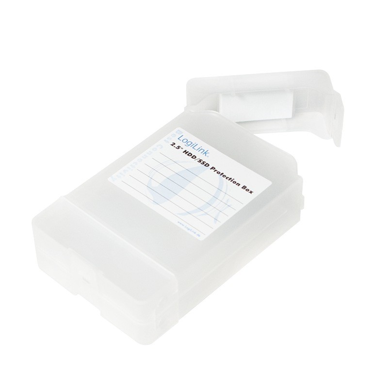 HUSA  LOGILINK, pt HDD, rezistenta la apa, alb, 