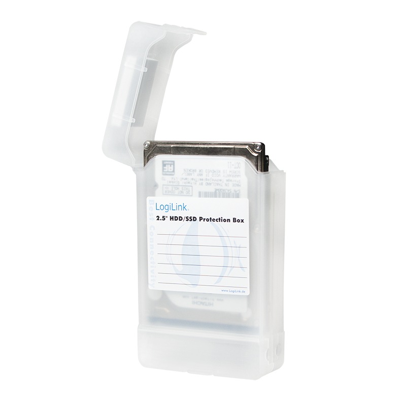 HUSA  LOGILINK, pt HDD, rezistenta la apa, alb, 